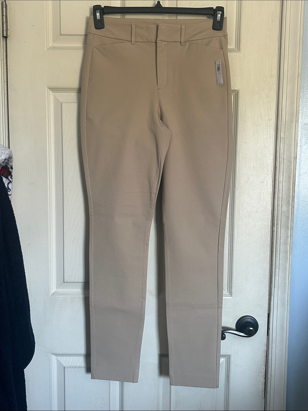 NWT Old Navy mocha taffy high rise pixie ankle skinny pant size 4 TALL